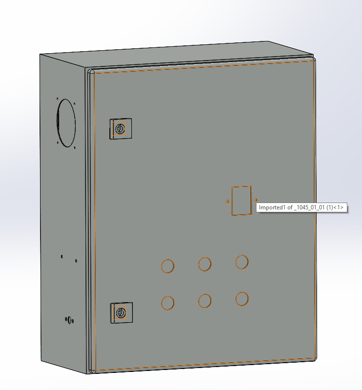 Elskåp | Styrsystem och elskåp | Elskåp 400x500x210 Bearbetat Plasma ...